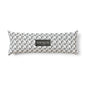 Monogram Luxe Body Pillow — Soft & Co. Repeating Logo Long Cushion