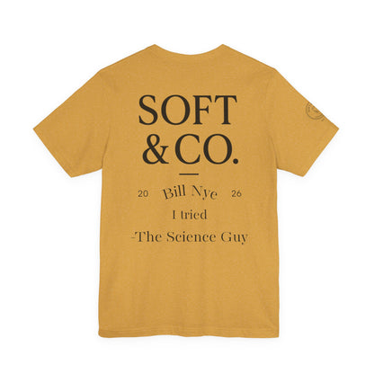 'I Tried' Vintage Collegiate Tee — Soft & Co. Alumni-Style T-Shirt