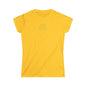 'Out of Office Mode' — Women's White Minimalist Graphic Tee