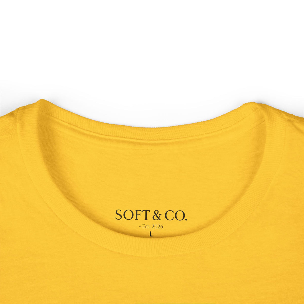 'Because I Can.' — Women's White Minimalist Graphic Tee
