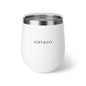 12oz Insulated Wine Tumbler — Copper Vacuum Stemless Cup (Soft & Co. Logo)