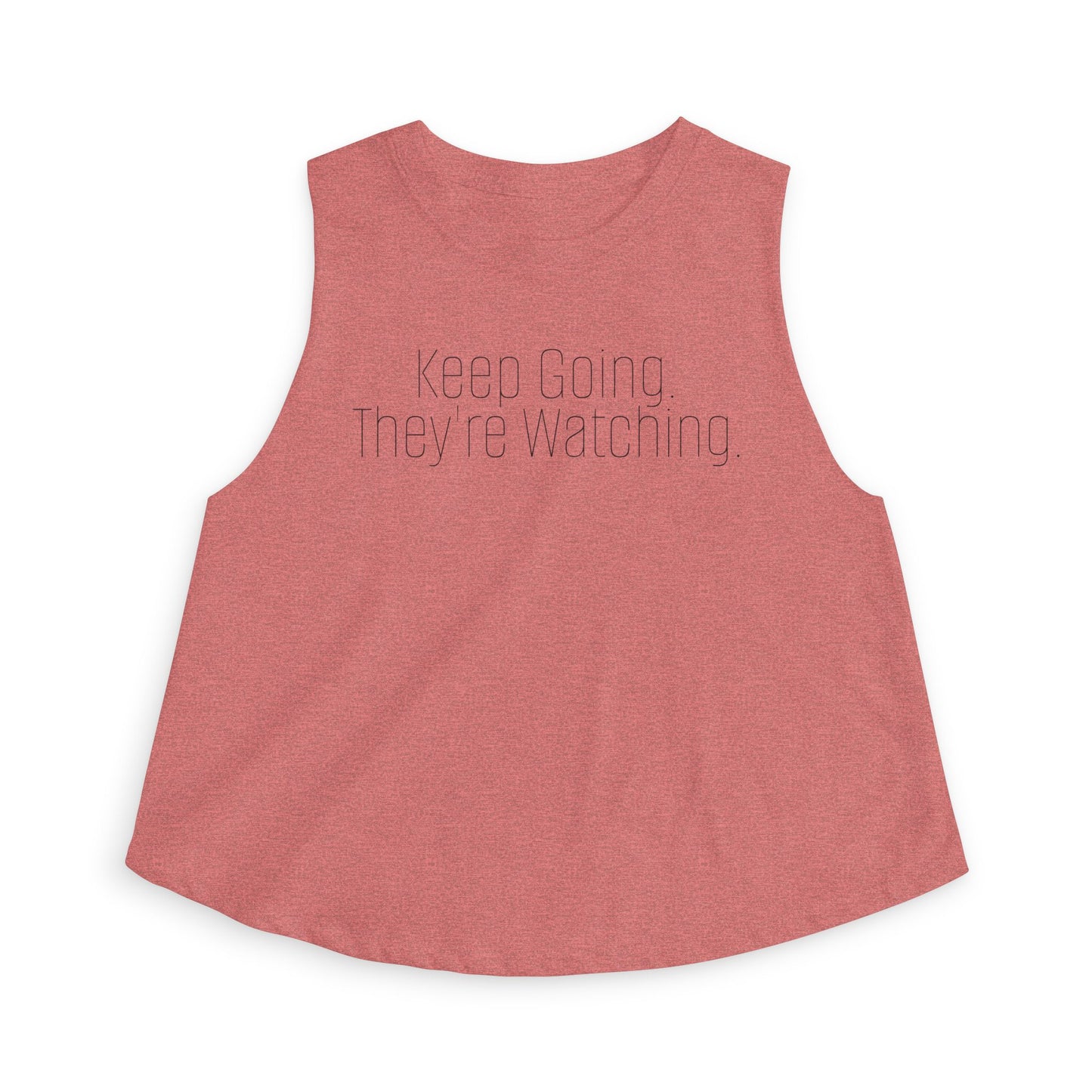 "Keep Going." - Mindset Collection Crop Top