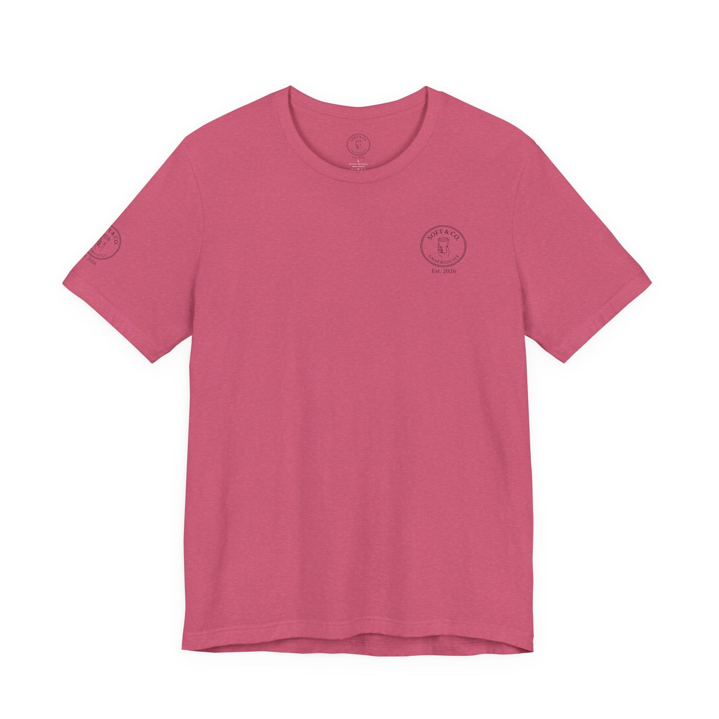 'Audacity' Vintage Collegiate Tee — Soft & Co. Alumni-Style T-Shirt