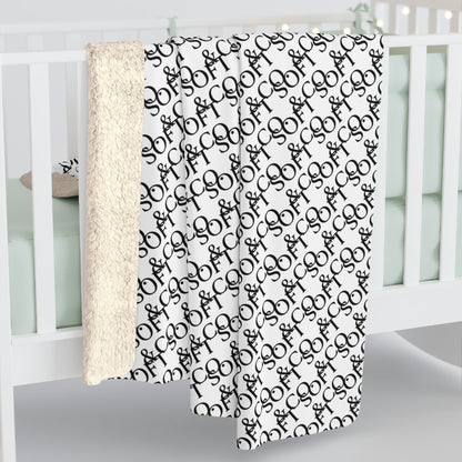 Logo Soft & Co. - Sherpa Fleece Blanket