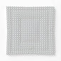 Grey Floral Cotton Comforter — Lightweight Patterned Bedspread