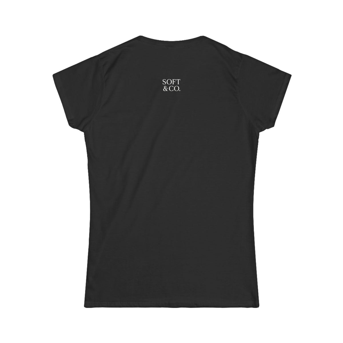 'Out of Office Mode' — Women's White Minimalist Graphic Tee