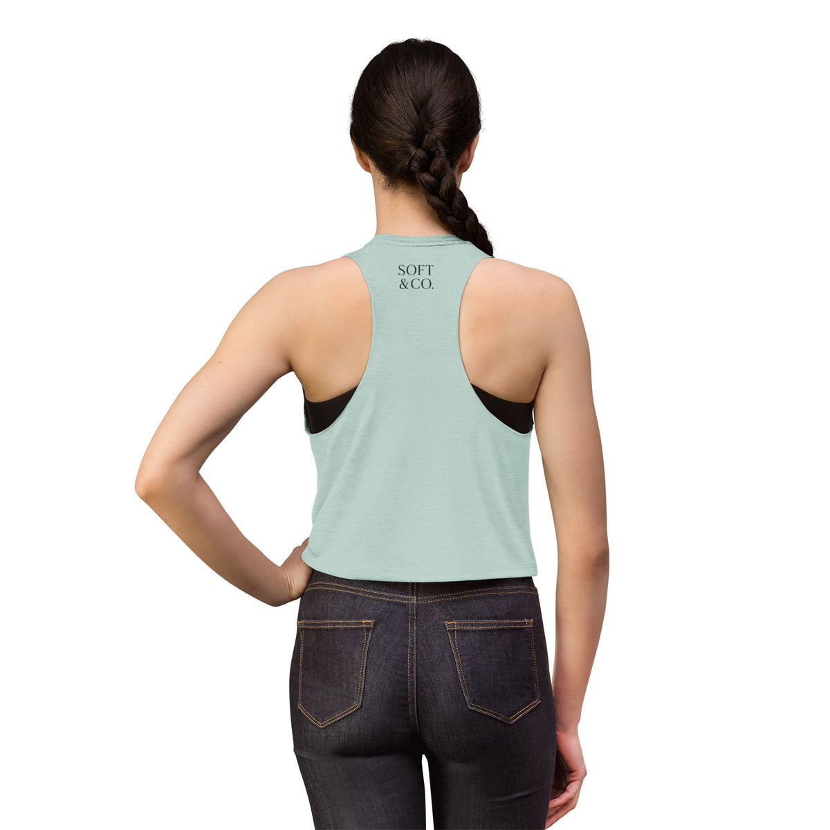 "Unbreakable." - Mindset Collection Crop Top